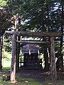 相馬神社の白木鳥居