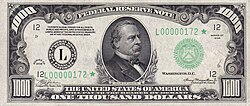 Банкнота 1000 долларов США; серия 1934 г .; obverse.jpg