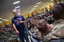 Stewart speaking to US Army soldiers at Kandahar Air Field, Afghanistan in 2018 180426-D-SW162-1390.jpg