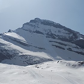 Vue du versant nord-est du Daubenhorn.