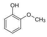 Struktur von 2-Methoxyphenol