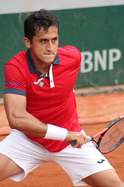 Nicolás Almagro na French Open 2016