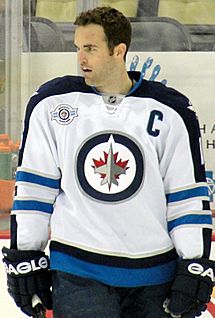 Andrew Ladd Jets 2012-02-11. 
 JPG