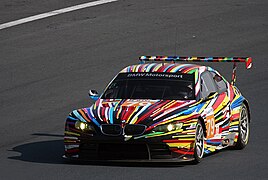 BMW M3 GT2 (E92) aux 24 Heures du Mans 2010.