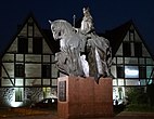 Monument til den polske konge Kasimir 3. af Polen