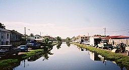 Kanal i Belize City.