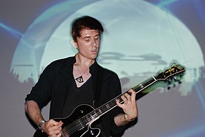 Curtis performing at Bowery Ballroom in 2009