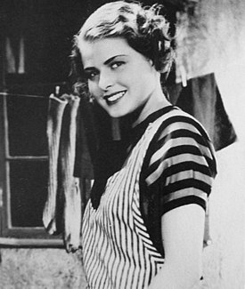 Ingrid Bergman, 1934.