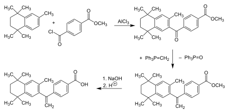 Synthese von Bexaroten