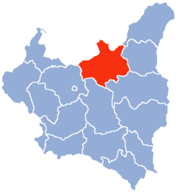 Location of Białystok