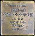 Braunschweig Friedrich-Wilhelm-Straße 36 Stolperstein Irmgard Spanjer-Herford