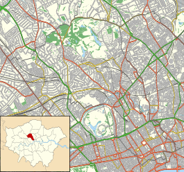 South Kentish Town is located in London Borough of Camden