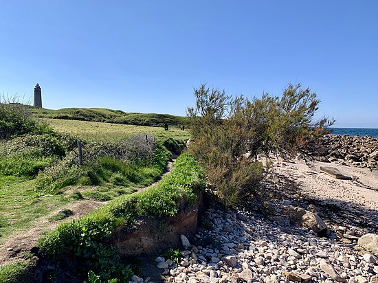 Le Cap Lévi au nord du Cotentin.