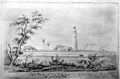 Faro di Cape Florida, 1840 circa