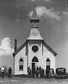 Norwegian Lutheran Church in Irwin, Iowa, in 1941.