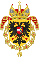 Coat of arms of Maximilian I of Habsburg as Holy Roman Emperor