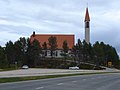 L'église côté ouest.