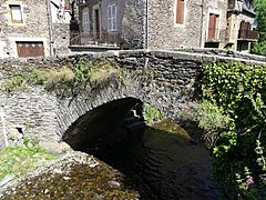 Le vieux pont sur la Coussane.