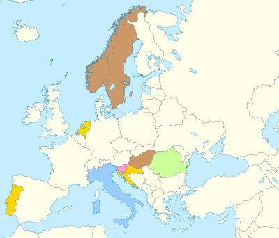 European Wheelchair Handball Nations' Tournament is located in Europe