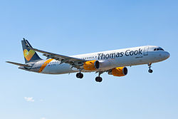 Airbus A321-200 der Thomas Cook Airlines