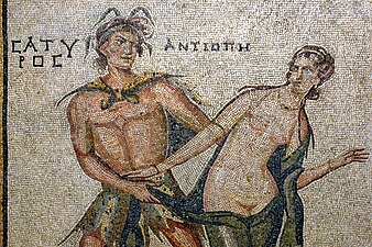 Mosaïque d'Antiope