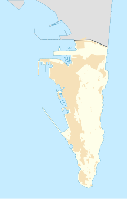 RAF Gibraltar is located in Gibraltar