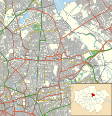 Hackney London UK location map.svg