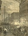 6th Regiment Fighting Baltimore Great railroad strike of 1877