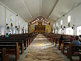 View of the nave towards the sanctuary in 2012