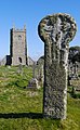 Fig. d12: one of the crosses in Lelant churchyard