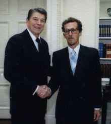 James Bishop (diplomat) And Ronald Reagan.jpg