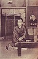 松竹新喜劇『貧富二筋道』の易者寺田周三 （1955年7月、大阪歌舞伎座）