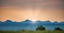 A mountain Range in Karamoja