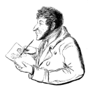 Hoffmann karikatúrája önmagáról