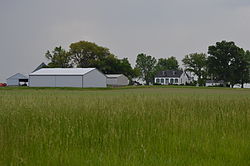 The Knobeloch-Seibert Farm west of Mascoutah