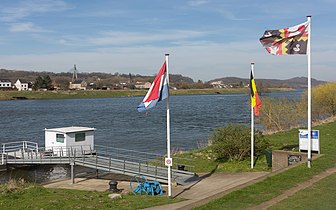 Lanaye, Blick auf das Dorf von Eijsden