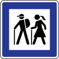 Pedestrian route