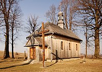 Leszczyny, dawna cerkiew (kościół filialny pw. św. Franciszka z Asyżu)