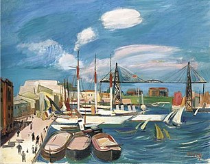 Havnen i Marseille, 1926