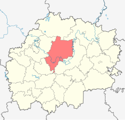 Location of Spassky District in Ryazan Oblast