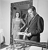 London Fashion Designers- the work of Members of the Incorporated Society of London Fashion Designers in Wartime, London, England, UK, 1944 D23067.jpg