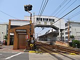 改良工事前の水野駅（2018年）