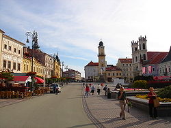 Ĉefplaco en Banská Bystrica