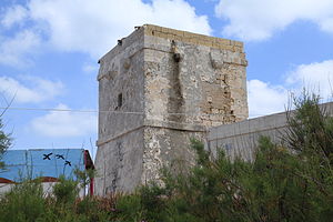 Malta - St. Paul's Bay - Triq it-Trunciera - Ras il-Qawra - Qawra Tower 04 ies.jpg