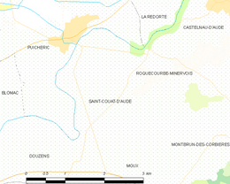 Saint-Couat-d'Aude - Localizazion