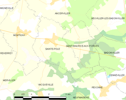 Sainte-Pôle – Mappa