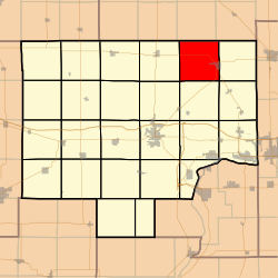 موقعیت ناحیه لامویل، شهرستان بورا، ایلینوی در نقشه