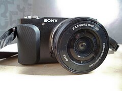 Un Sony NEX-3N noir