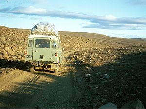 Route sommaire (Islande, 1972)