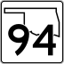 State Highway 94 marker